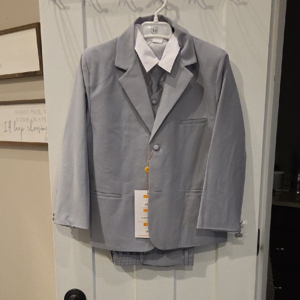 Boys Gray Suit